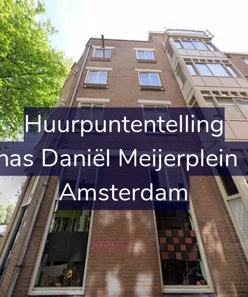 Foto gevel Huurpuntentelling voor Jonas Daniël Meijerplein 12, Amsterdam
