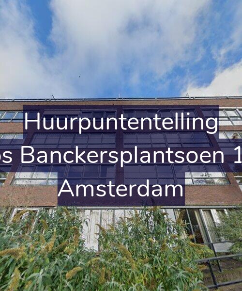 Foto gevel Huurpuntentelling voor Joos Banckersplantsoen 113, Amsterdam