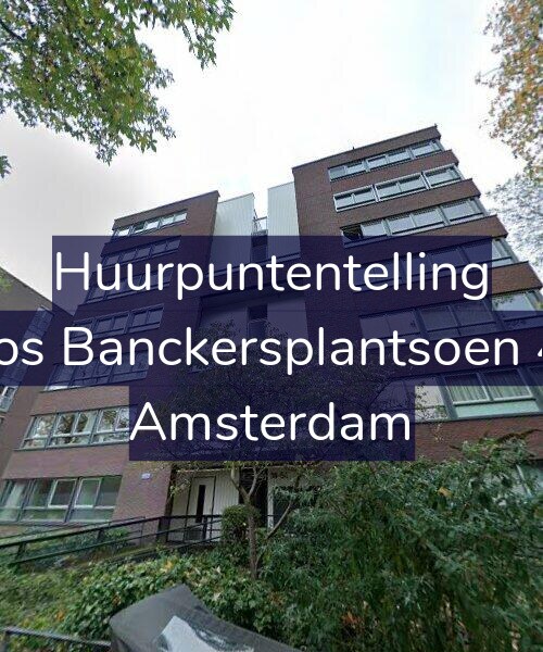 Foto gevel Huurpuntentelling voor Joos Banckersplantsoen 40, Amsterdam