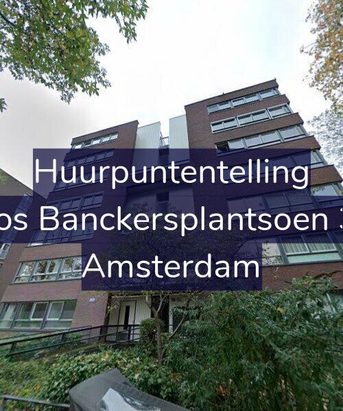 Foto gevel Huurpuntentelling voor Joos Banckersplantsoen 39, Amsterdam