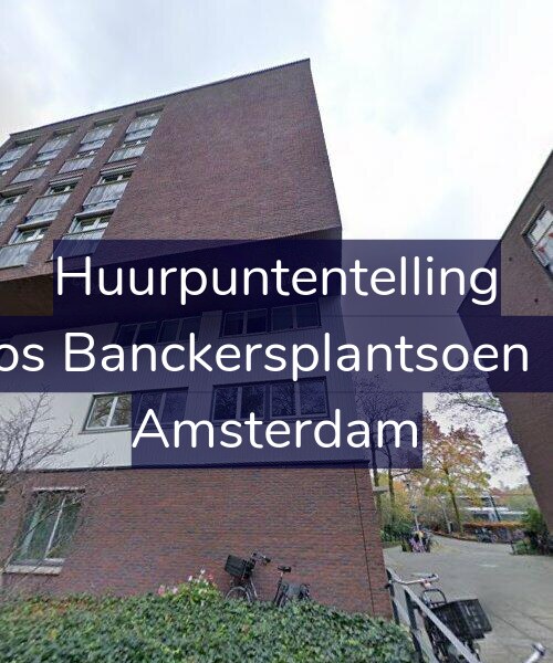 Foto gevel Huurpuntentelling voor Joos Banckersplantsoen 12, Amsterdam