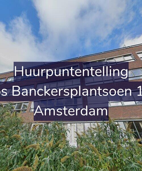Foto gevel Huurpuntentelling voor Joos Banckersplantsoen 126, Amsterdam