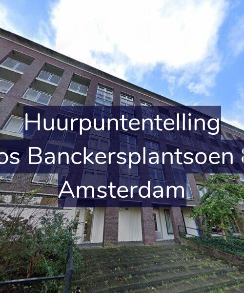 Foto gevel Huurpuntentelling voor Joos Banckersplantsoen 87, Amsterdam
