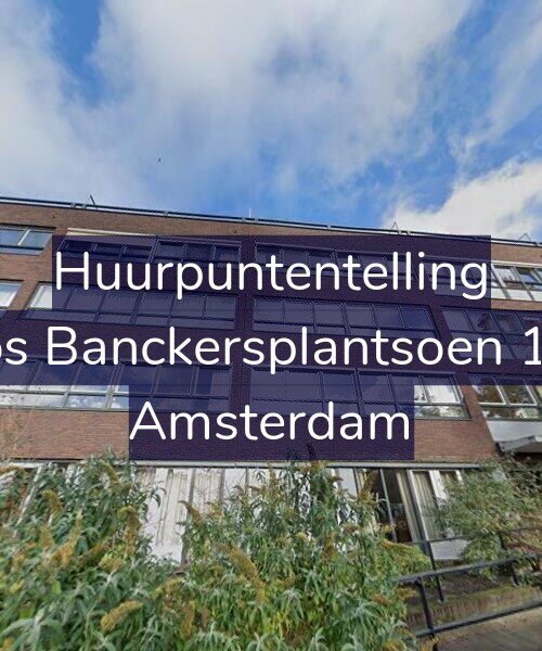Foto gevel Huurpuntentelling voor Joos Banckersplantsoen 105, Amsterdam