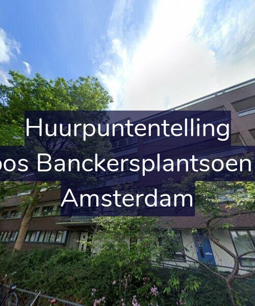 Foto gevel Huurpuntentelling voor Joos Banckersplantsoen 2, Amsterdam