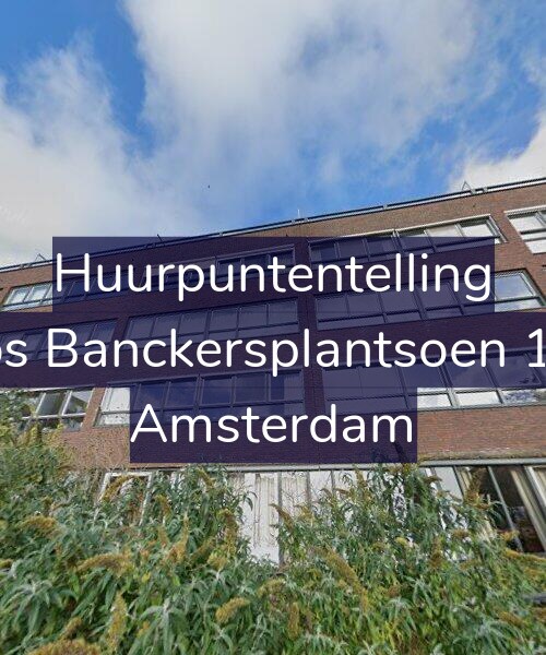 Foto gevel Huurpuntentelling voor Joos Banckersplantsoen 121, Amsterdam