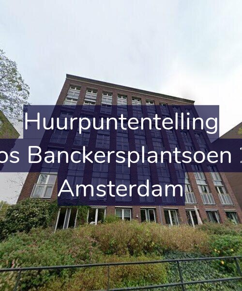 Foto gevel Huurpuntentelling voor Joos Banckersplantsoen 29, Amsterdam