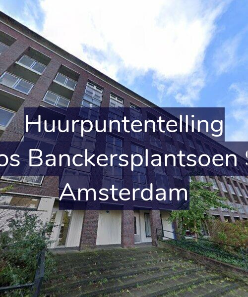 Foto gevel Huurpuntentelling voor Joos Banckersplantsoen 95, Amsterdam