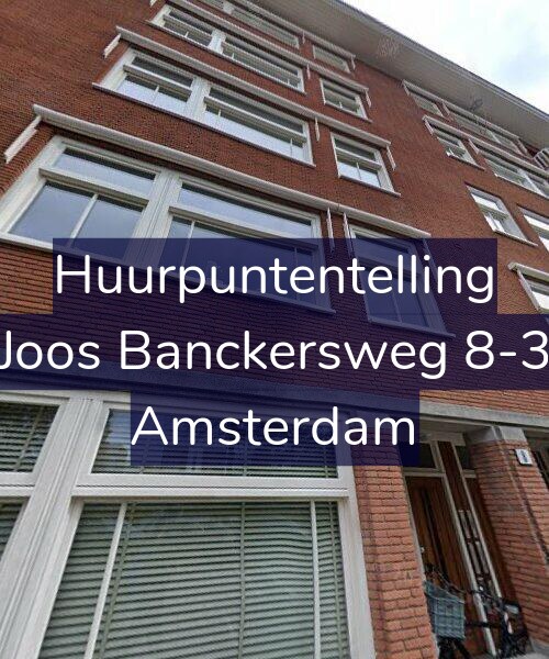 Foto gevel Huurpuntentelling voor Joos Banckersweg 8-3, Amsterdam