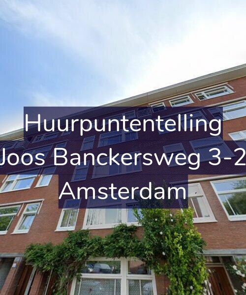 Foto gevel Huurpuntentelling voor Joos Banckersweg 3-2, Amsterdam