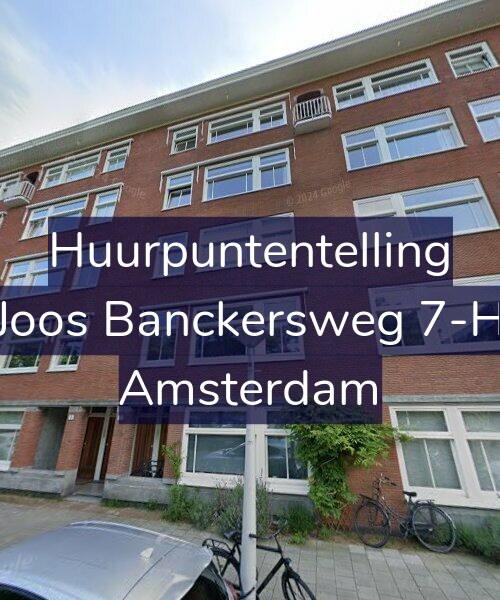Foto gevel Huurpuntentelling voor Joos Banckersweg 7-H, Amsterdam