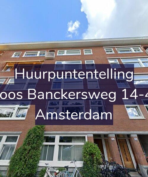 Foto gevel Huurpuntentelling voor Joos Banckersweg 14-4, Amsterdam