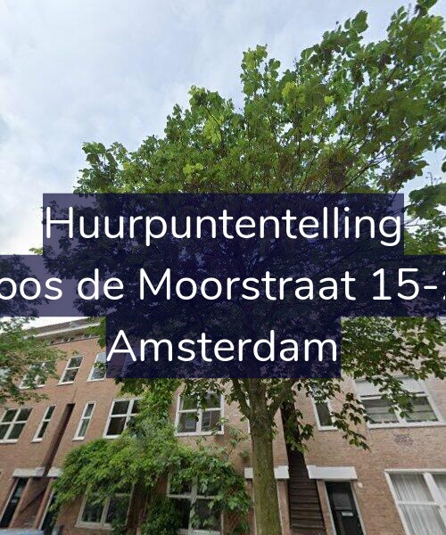 Foto gevel Huurpuntentelling voor Joos de Moorstraat 15-2, Amsterdam