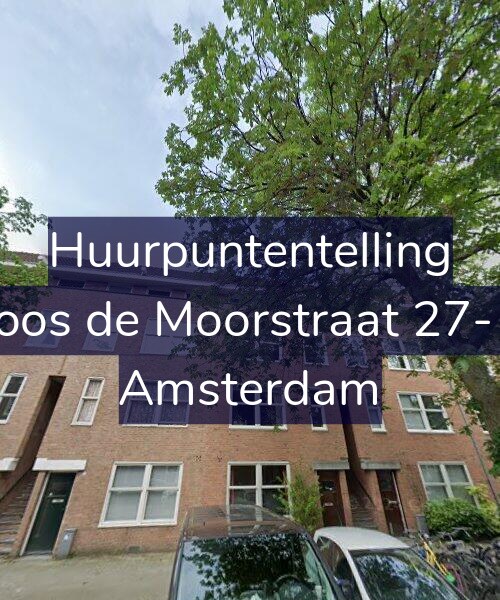 Foto gevel Huurpuntentelling voor Joos de Moorstraat 27-1, Amsterdam