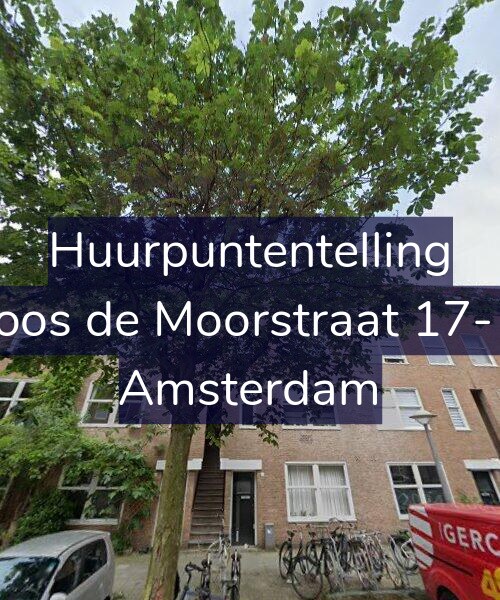 Foto gevel Huurpuntentelling voor Joos de Moorstraat 17-1, Amsterdam