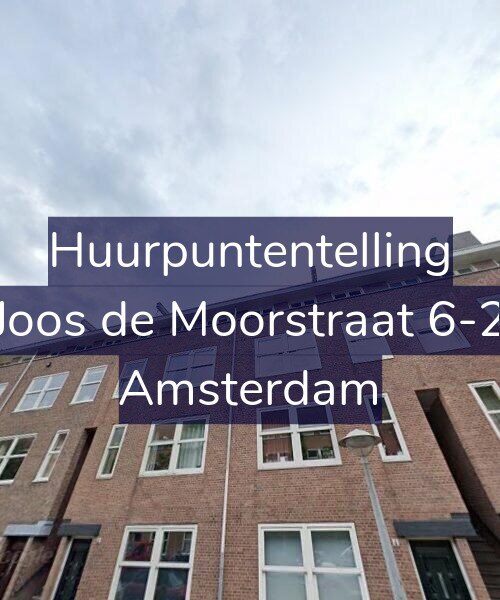 Foto gevel Huurpuntentelling voor Joos de Moorstraat 6-2, Amsterdam