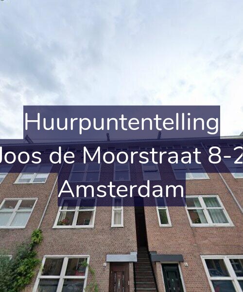 Foto gevel Huurpuntentelling voor Joos de Moorstraat 8-2, Amsterdam