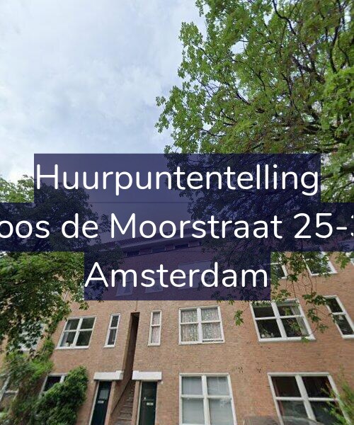 Foto gevel Huurpuntentelling voor Joos de Moorstraat 25-3, Amsterdam