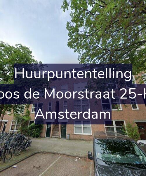 Foto gevel Huurpuntentelling voor Joos de Moorstraat 25-H, Amsterdam