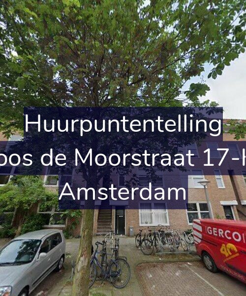 Foto gevel Huurpuntentelling voor Joos de Moorstraat 17-H, Amsterdam