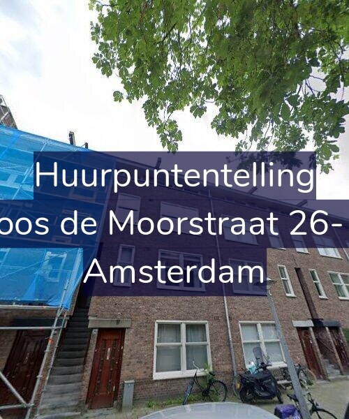 Foto gevel Huurpuntentelling voor Joos de Moorstraat 26-1, Amsterdam