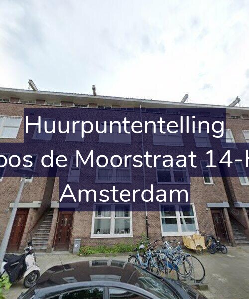 Foto gevel Huurpuntentelling voor Joos de Moorstraat 14-H, Amsterdam