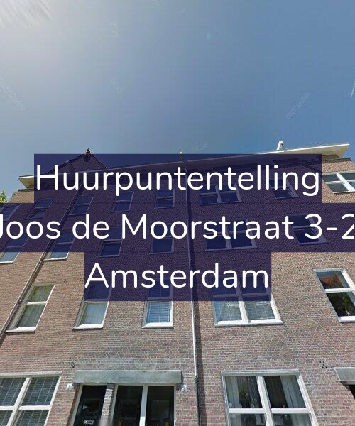 Foto gevel Huurpuntentelling voor Joos de Moorstraat 3-2, Amsterdam
