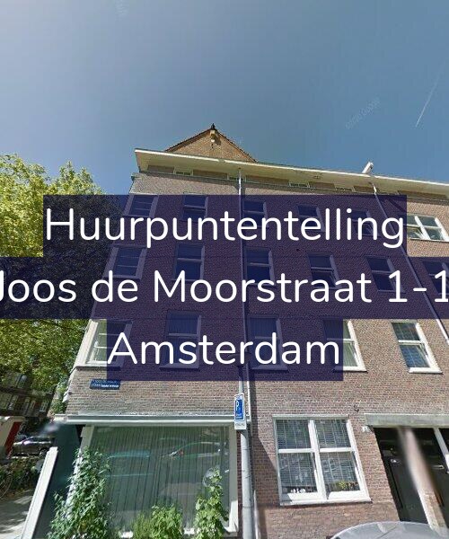 Foto gevel Huurpuntentelling voor Joos de Moorstraat 1-1, Amsterdam