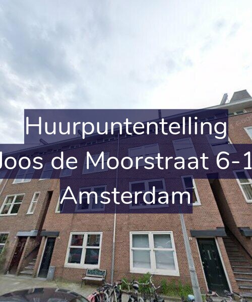 Foto gevel Huurpuntentelling voor Joos de Moorstraat 6-1, Amsterdam