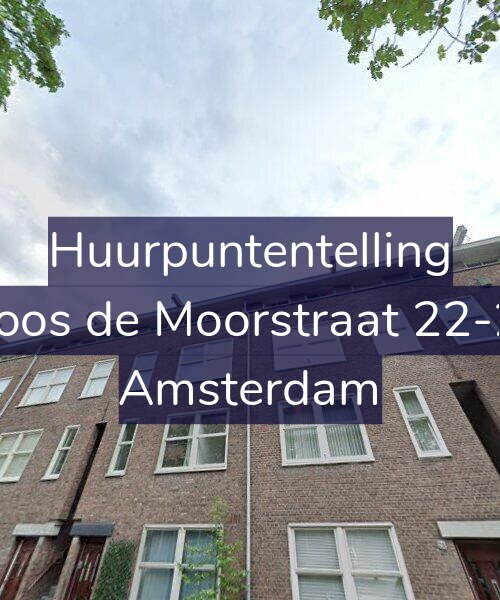 Foto gevel Huurpuntentelling voor Joos de Moorstraat 22-2, Amsterdam