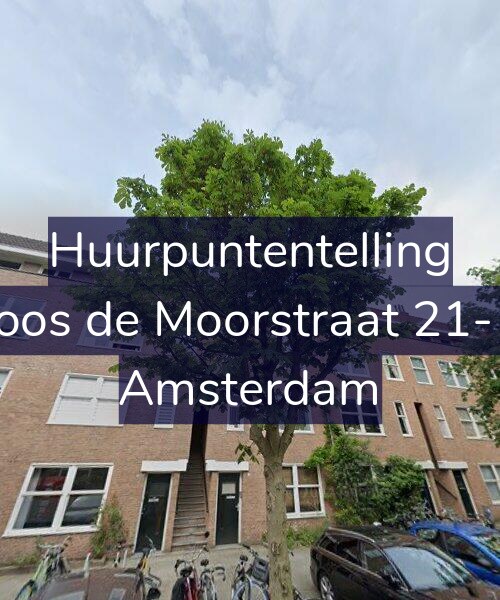Foto gevel Huurpuntentelling voor Joos de Moorstraat 21-1, Amsterdam