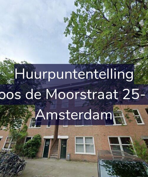 Foto gevel Huurpuntentelling voor Joos de Moorstraat 25-1, Amsterdam