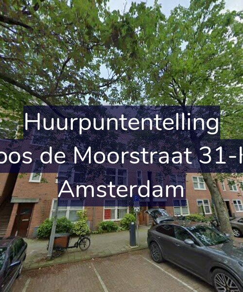 Foto gevel Huurpuntentelling voor Joos de Moorstraat 31-H, Amsterdam