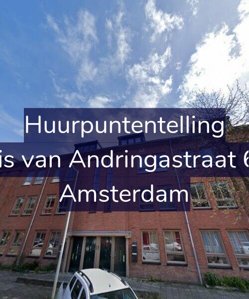 Foto gevel Huurpuntentelling voor Joris van Andringastraat 6-1, Amsterdam