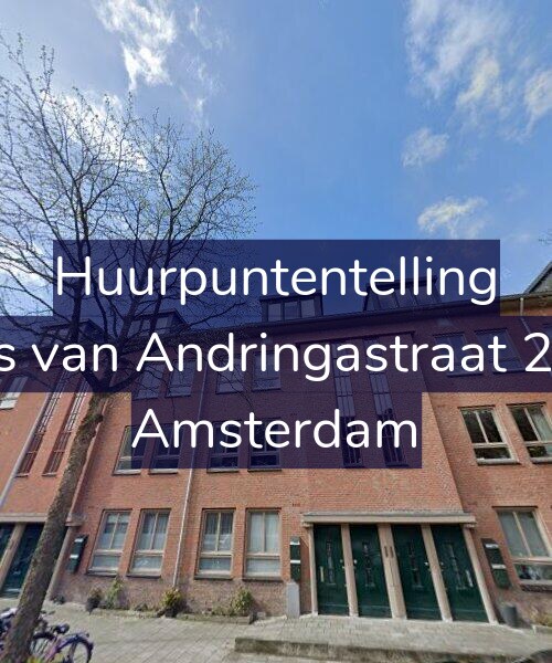 Foto gevel Huurpuntentelling voor Joris van Andringastraat 27-1, Amsterdam