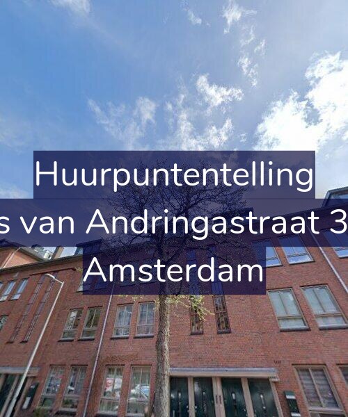 Foto gevel Huurpuntentelling voor Joris van Andringastraat 30-2, Amsterdam