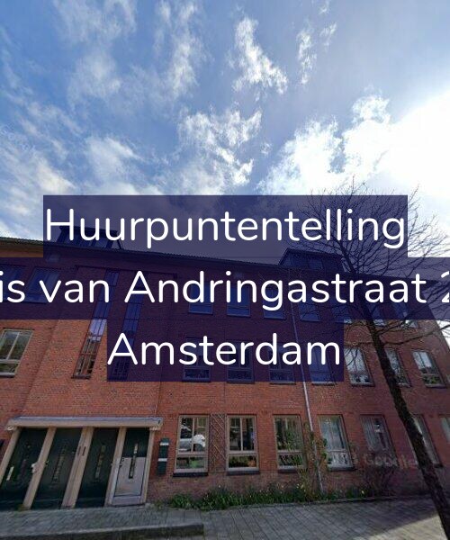 Foto gevel Huurpuntentelling voor Joris van Andringastraat 2-1, Amsterdam