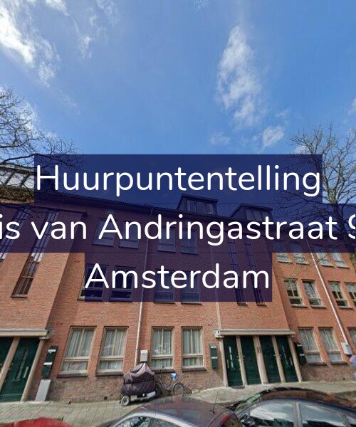 Foto gevel Huurpuntentelling voor Joris van Andringastraat 9-1, Amsterdam