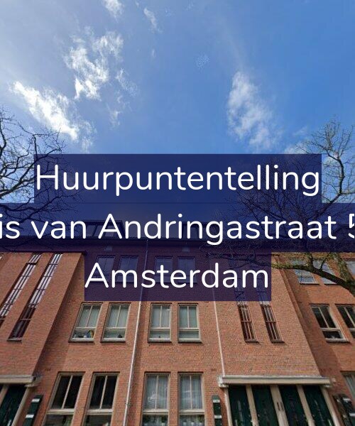 Foto gevel Huurpuntentelling voor Joris van Andringastraat 5-2, Amsterdam