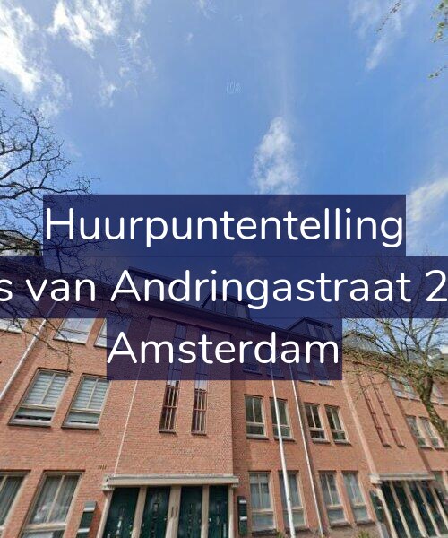 Foto gevel Huurpuntentelling voor Joris van Andringastraat 25-2, Amsterdam