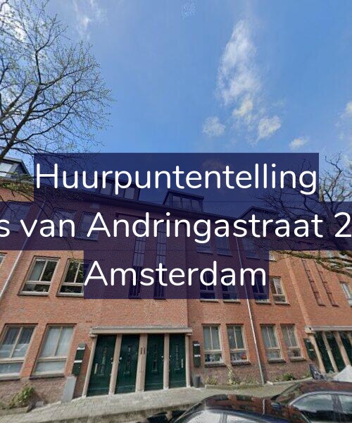 Foto gevel Huurpuntentelling voor Joris van Andringastraat 29-1, Amsterdam