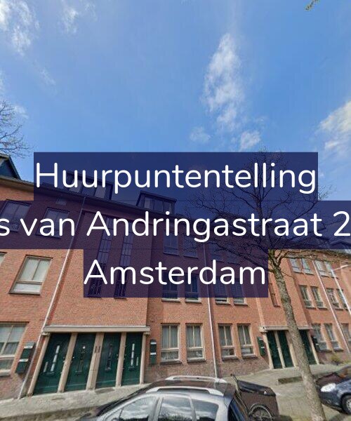 Foto gevel Huurpuntentelling voor Joris van Andringastraat 21-1, Amsterdam