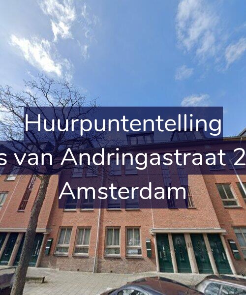 Foto gevel Huurpuntentelling voor Joris van Andringastraat 23-1, Amsterdam
