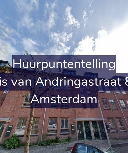 Foto gevel Huurpuntentelling voor Joris van Andringastraat 8-1, Amsterdam