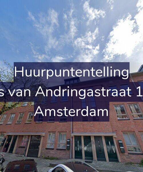 Foto gevel Huurpuntentelling voor Joris van Andringastraat 16-1, Amsterdam