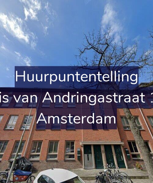 Foto gevel Huurpuntentelling voor Joris van Andringastraat 1-1, Amsterdam