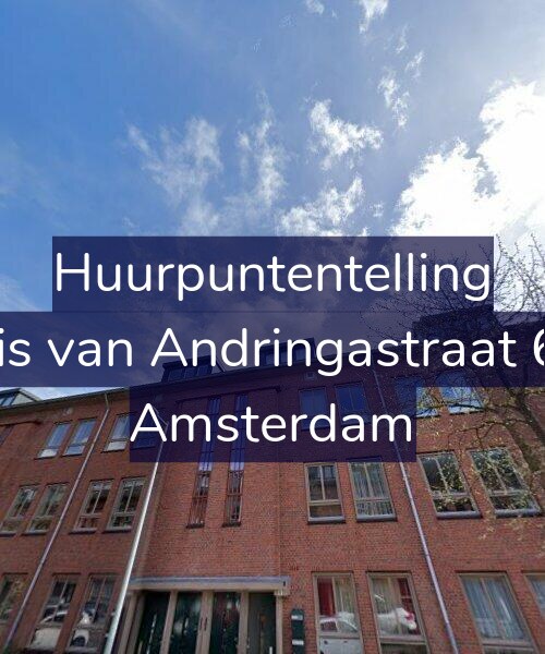 Foto gevel Huurpuntentelling voor Joris van Andringastraat 6-2, Amsterdam