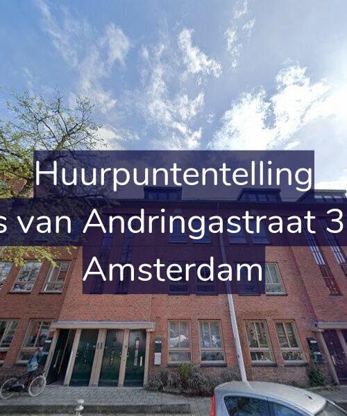 Foto gevel Huurpuntentelling voor Joris van Andringastraat 32-H, Amsterdam