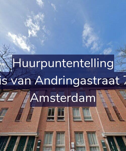 Foto gevel Huurpuntentelling voor Joris van Andringastraat 7-2, Amsterdam