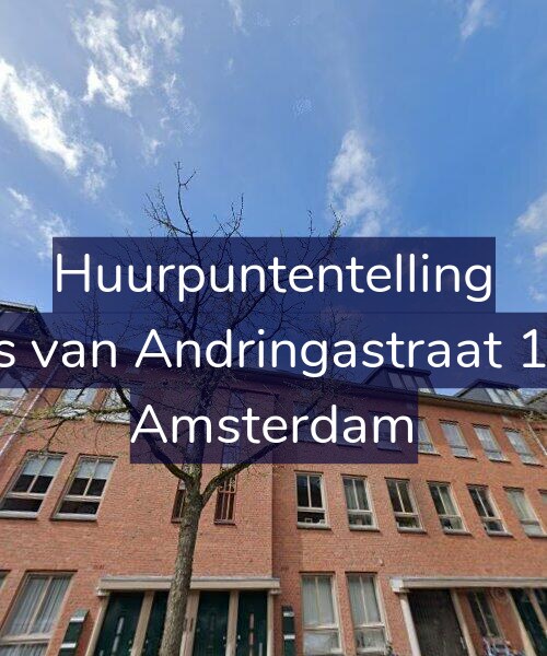Foto gevel Huurpuntentelling voor Joris van Andringastraat 15-2, Amsterdam